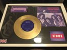 Queen Freddie Mercury Bohemiam Rhapsody Gold 7 Inch Vinyl Framed Replica Disc