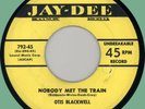 OTIS BLACKWELL Nobody Met the Train / I'm Standing 45rpm Jay-Dee 1954 clean copy