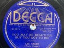 Lee Green pre-war blues w/jug on Decca 7346, poss. Sleepy John Estes, 1937