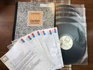 Solid Gold Scrapbook 5 LP Set 5/15/89 W/ Cue Sheets Bobby Darin Cher Warwick