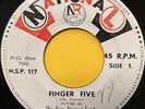 Invisible Calypso surf 45 - THE FIVE FINGERS - finger five - NATIONAL - HEAR