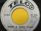 Trinidad Calypso Jazz 45 - FRANK FRANCIS - where is santa claus - TELCO - HEAR