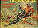 Sean Connery Signed Album THUNDERBALL LP John Barry Tom Jones