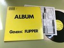 Flipper Generic Album LP +insert '81 sf punk vinyl original subterranean sub25