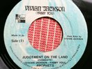 Prophets - Judgement On The Land - Reggae 45 - Vivian Jackson