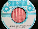Al Campbell - Going The Wrong Way - Reggae 45 - Sunshot