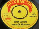 DERRICK MORGAN Seven Letters  7