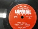 SMILEY LEWIS r&b 78 SHE's GOT ME HOOK LINE & SINKER / PLEASE LISTEN TO me vs 255
