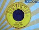 Jerry Lee Lewis - Crazy Arms 1956 USA 45 SUN 1st PRESSING