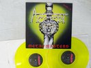 ACCEPT METAL MASTERS RAZOR RECORDS RAZD 11 UK CLEAR YELLOW WAX VINYL 2LP