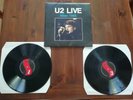 U2 - LIVE IN MILAN 1985 - Promotional 2LP vinyl - Black cat