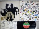 LED ZEPPELIN 3 ATLANTIC P-8005A Japan POSTER VINYL LP