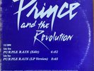 PRINCE AND THE REVOLUTION “PURPLE RAIN” 12” 1984 WARNER BROS PURPLE VINYL