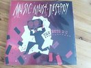 RUTS DC - Music must destroy Double LP. Punk,Reggae,Dub,The Clash,Henry Rollins