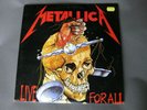 METALLICA Live For All 1988 Rare Double Album Vinyl LP