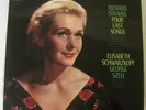 RICHARD STRAUSS four last songs  SCHWARZKOPF Szell EMI SAX5258+insert freeUKpost
