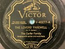 The Carter Family 78 RPM Victor-