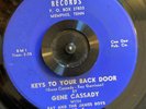 TN Suggestive Rockabilly Bop GENE CASSADY Keys To Your Back Door HEAR  Cee Dee