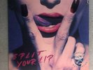 Hardcore Superstar - Split your lip -  blue LP  NOTVD records 2010