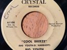 BIG YOUTH / CRYSTALITES Cool Breeze / Wind Storm 45 on Crystal JA roots dub