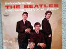 1964 INTRODUCING THE BEATLES VJ LP VEE JAY ALBUM RARE STEREO 45 PRINT OVAL LABEL
