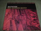 MILT JACKSON SEXTET    INVITATION    MOFI LP