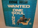 JOHNNIE TAYLOR   WANTED ONE SOUL SINGER   STAX 715 MONO   ORIGINAL VINYL LP