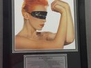 EURYTHMICS TOUCH MUSIC VINYL ALBUM LP BIO PICTURE DISC PLAQUE FRAMED