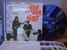 THE BEATLES / A HARD DAY'S NIGHT, RED WAX JAPAN ORIG. 1964 ODEON LP w/OBI EX+