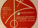 RARE 80s Pop - PREFAB SPROUT - Lions in my own garden - 1982 UK CANDLE VG+