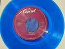 Label Error  New  The Beatles 45 Blue  Vinyl Come Together & Something Jukebox