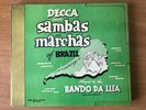 BANDO DA LUA SAMBAS AND MARCHAS OF BRAZIL DECCA  3×Shellac,10