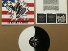 AGNOSTIC FRONT Live at Cbgb 900 MADE WHITE & BLACK LP vinyl w/ EMBOSSED SLEEVE