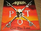 Anthrax Got The Time Poster Sleeve Limited Edition UK LP Original Vinyl Record
