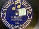MUSIC HALL ERNEST HASTINGS ’THE BOLSHEVIST’ 1919 COLUMBIA 78 POLITICAL INTEREST