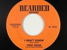 Psych Outsider 45 - Terry Beard - I Don't Know - Bearded - mp3 - obscure