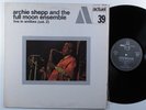 ARCHIE SHEPP & FULL MOON ENSEMBLE Live In Antibes (Vol. 2) BYG LP VG+ france ^