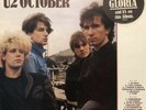 U2 October Australian Vinyl LP W/ Gloria Hype Sticker  1st Press Aussie