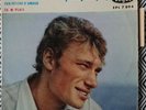 JOHNNY CHANTE HALLYDAY TRES RARE DISQUE VINYLE EP BIEM AVEC LANGUETTE