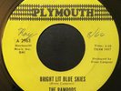 THE RAMRODS - Bright Lit Blue Skies / Mister Wind  - PLYMOUTH -Rare MA Garage 45