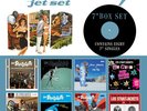 LOS STRAITJACKETS Jet Set VINYL 8 x 7