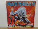 IRON MAIDEN A REAL LIVE ONE VINYL RECORD 1993   KOREA VINYL LP INSERT