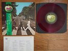 THE BEATLES Abbey Road JAPAN LP RED WAX OBI Apple AP-8815 Matrix 1S 9K 1st Press