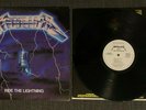 Metallica - Ride the Lightning - WHITE LABEL PROMO - Megaforce 60396 Record