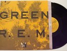 R.E.M. Green Alternative Rock w/ lyric sleeve Record Vinyl lp Album
