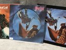 MEAT LOAF Bat Out Of Hell 1 + 2 II Back Into Hell - 1977 + 1993 Picture Vinyl LP