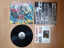 IRON MAIDEN RARE FRENCH NUMBER OF THE BEAST 1982+PATCH AND FAN CLUB INSERT