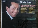 VINTAGE AL MARTINO AUTOGRAPHED COVER SPANISH EYES ALBUM VINYL 12'' LP SOFT ROCK
