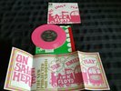 Pink Floyd, See Emily Play, psych rock pink vinyl 2013 reissue 45,VG+, U.K.
