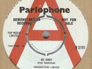 TRENDSETTERS LIMITED**GO AWAY**DEMO**KING CRIMSON**PARLOPHONE LABEL**LISTEN